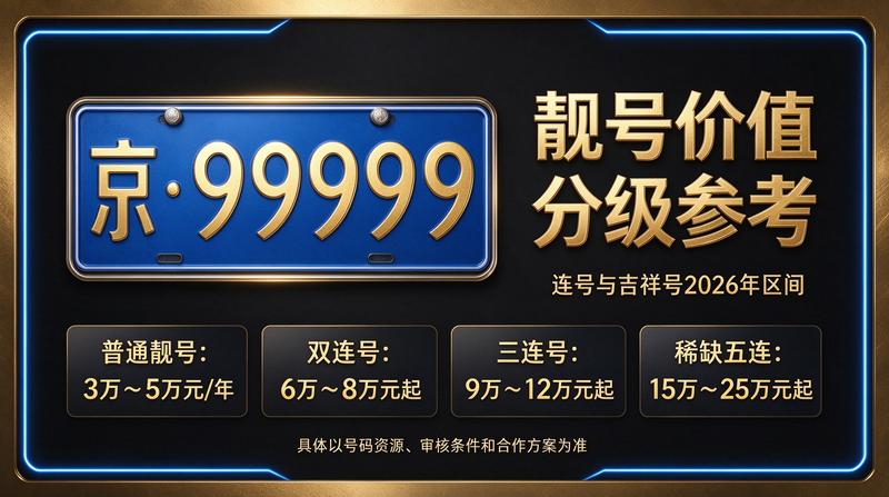 2026年闲置北京京牌照出租三年价格解决方案展示